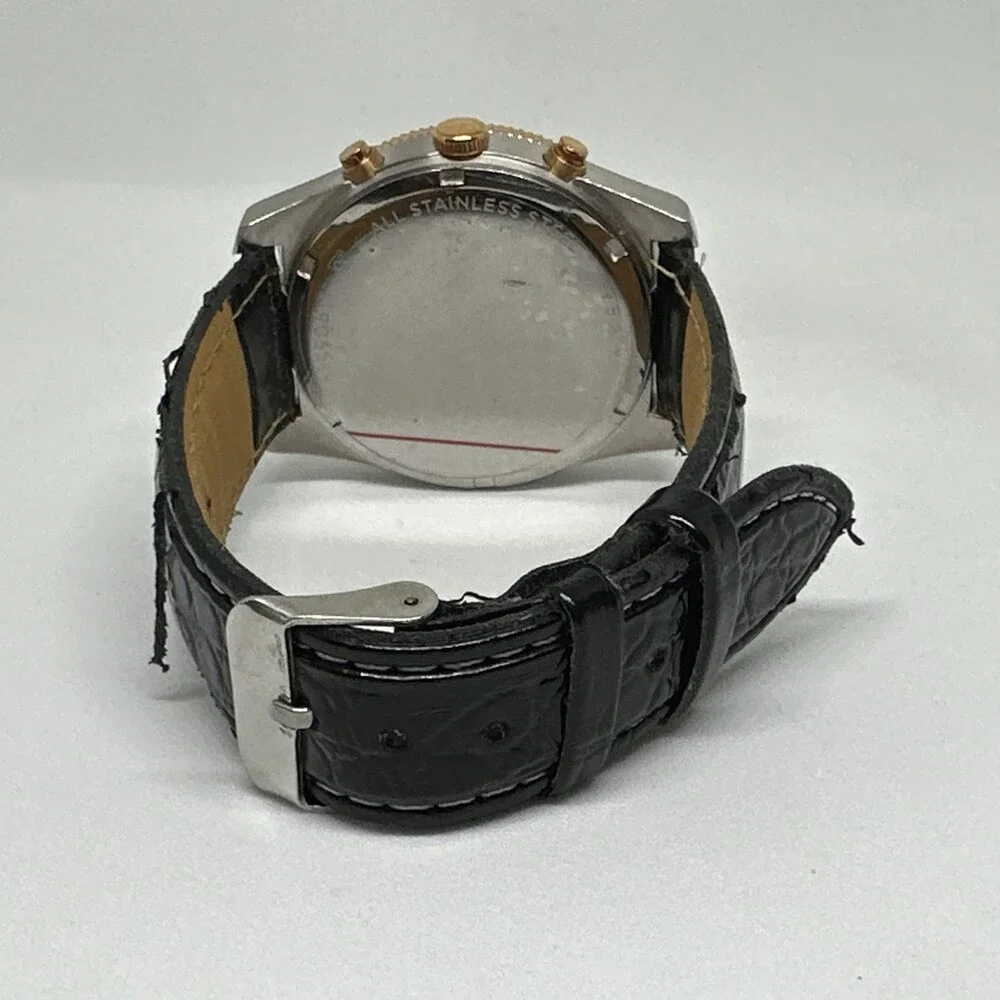 Fossil Perfect Boyfriend ES4135 Women's Black Leather Analog Dial Watch HME680
